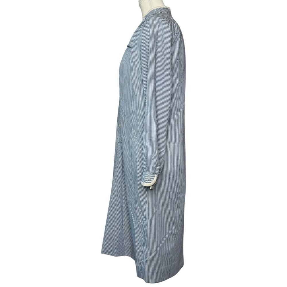 ▪️|VTG| 70’s Long Sleeve Stripe Sleep Dress Nightgown - Picture 4 of 6